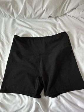 RBX Black High-Waist Athletic Shorts